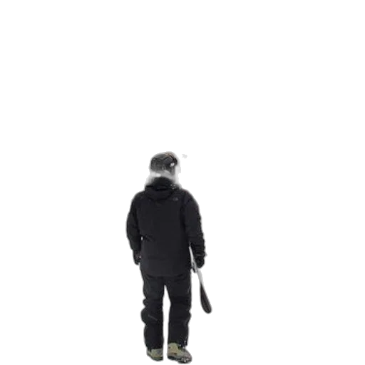 jacket, staff, shoes, creature transparent PNG cut-out