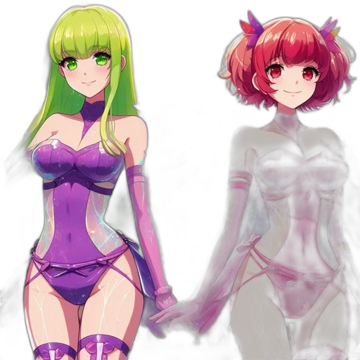 dress, concept art, anime, pixel art transparent PNG cut-out