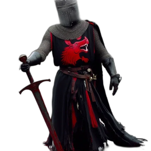 sword, staff, mask, robot transparent PNG cut-out