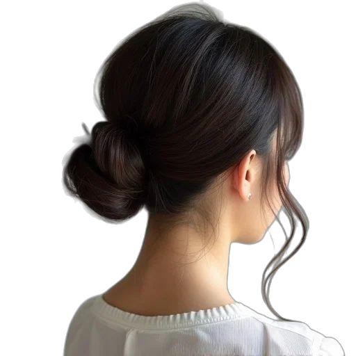 hair, staff, jewelry, dress transparent PNG cut-out