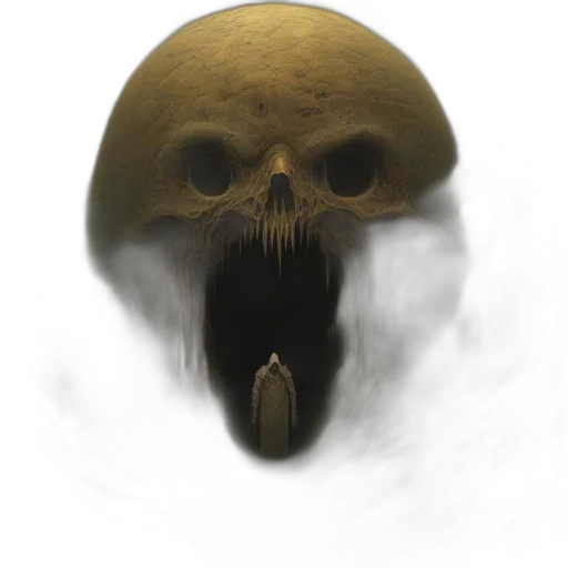 mask, face, creature, weapon transparent PNG cut-out