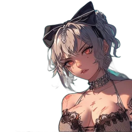 dress, face, mask, weapon transparent PNG cut-out