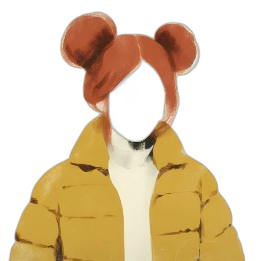 jacket, mask, animal, hat transparent PNG cut-out