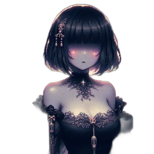 dress, robot, crown, mask transparent PNG cut-out