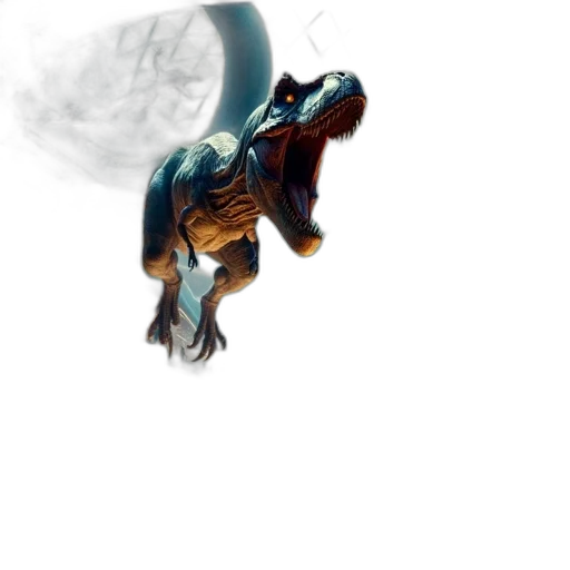 dragon, creature, animal, staff transparent PNG cut-out