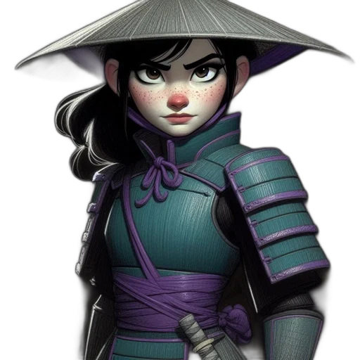 staff, umbrella, mask, hat transparent PNG cut-out