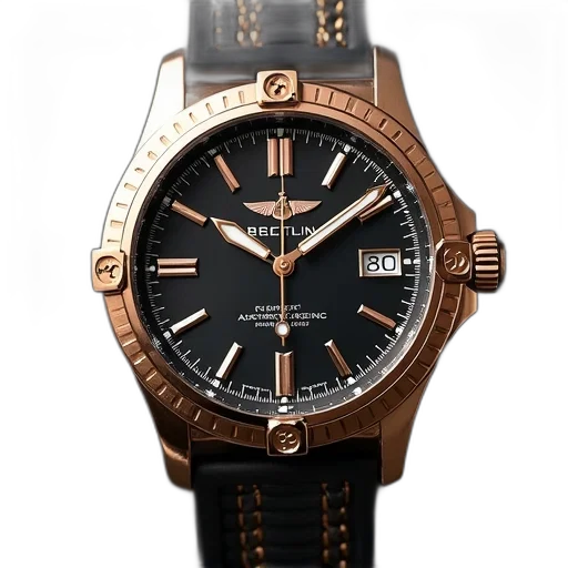 jewelry, breitling, men, stainless transparent PNG cut-out
