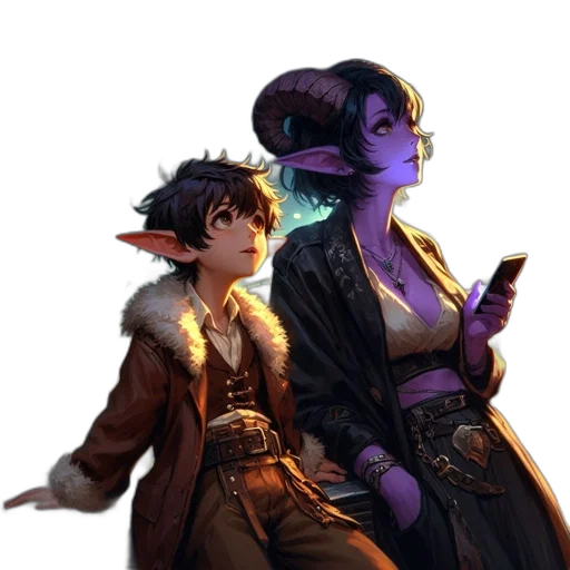 staff, concept art, fantasy art, comic book art transparent PNG cut-out