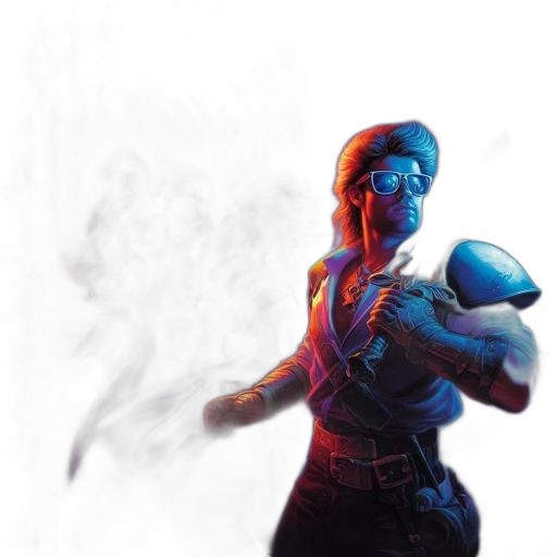 weapon, sword, robot, staff transparent PNG cut-out