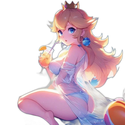 crown, dress, staff, concept art transparent PNG cut-out
