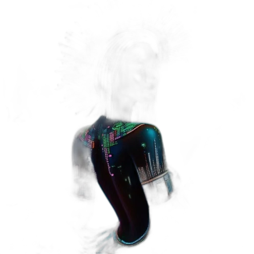 robot, mask, bottle, hair transparent PNG cut-out
