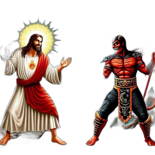 concept art, pixel art, comic book art, fantasy art transparent PNG cut-out