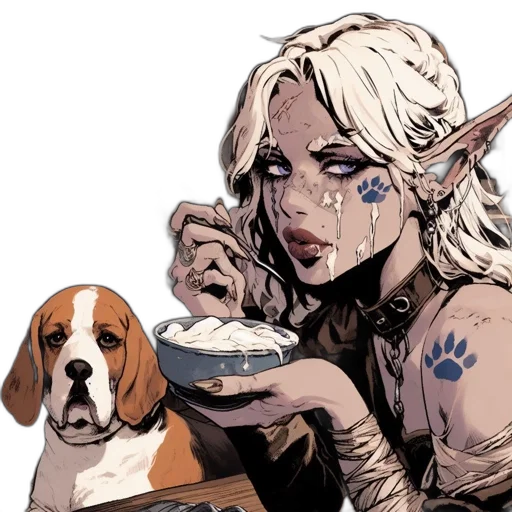 comic book art, fantasy art, concept art, pixel art transparent PNG cut-out