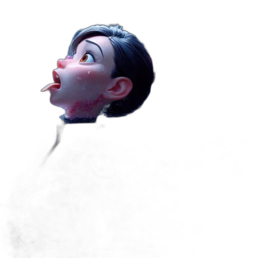 mask, face, creature, staff transparent PNG cut-out