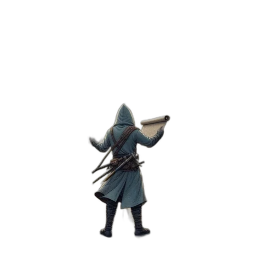 staff, sword, weapon, hat transparent PNG cut-out