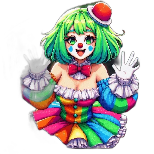 mask, creature, staff, dress transparent PNG cut-out