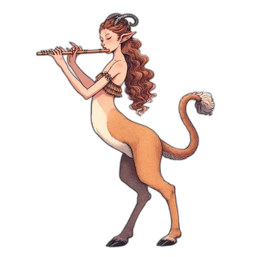 staff, animal, fantasy art, concept art transparent PNG cut-out