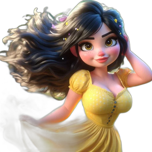 dress, crown, jewelry, fantasy art transparent PNG cut-out