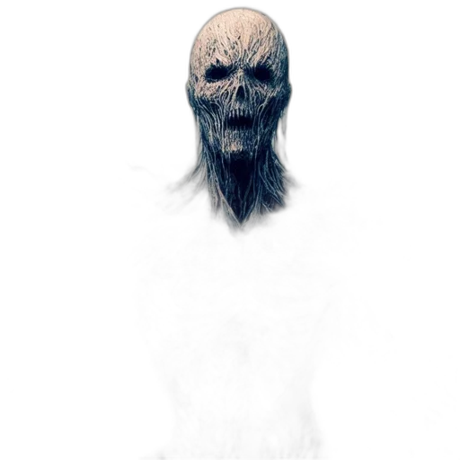mask, face, creature, staff transparent PNG cut-out