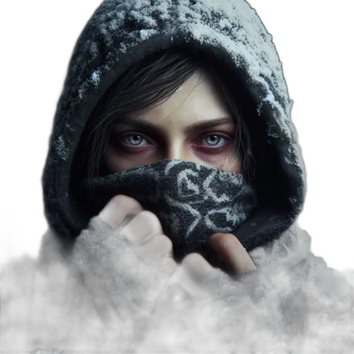 mask, face, jacket, weapon transparent PNG cut-out