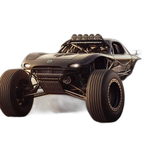 car, concept art, 3d render, off-road transparent PNG cut-out