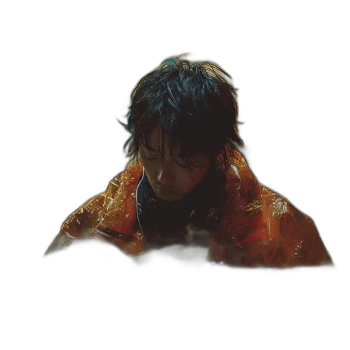 jacket, face, creature, mask transparent PNG cut-out
