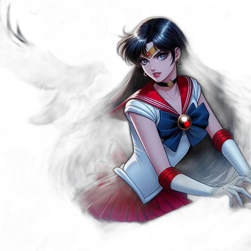 concept art, anime, fantasy art, comic book art transparent PNG cut-out