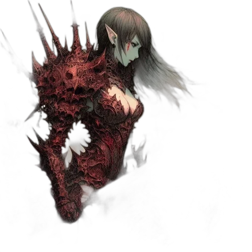 creature, dragon, weapon, mask transparent PNG cut-out