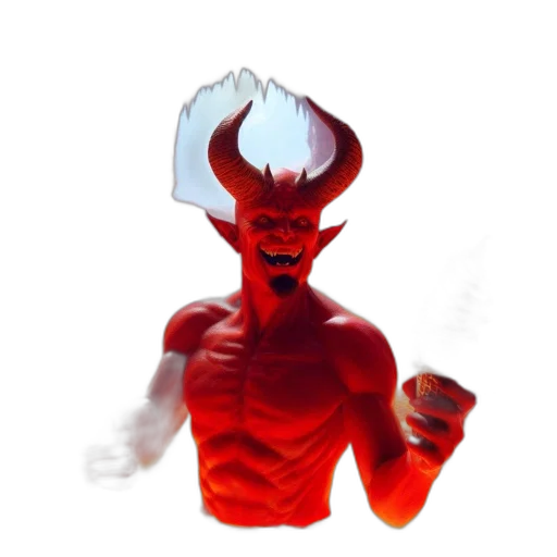 mask, creature, dragon, staff transparent PNG cut-out