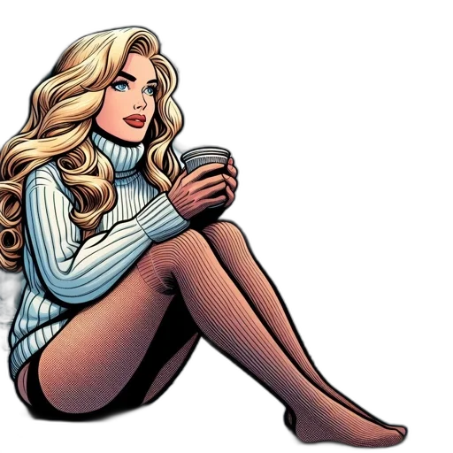 comic book art, cartoon, pixel art, concept art transparent PNG cut-out