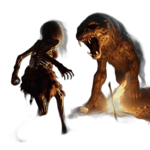 creature, animal, concept art, fantasy art transparent PNG cut-out