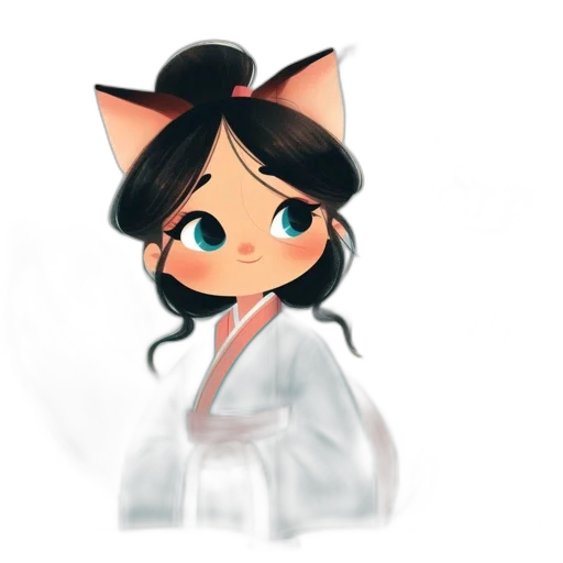 staff, anime, concept art, pixel art transparent PNG cut-out