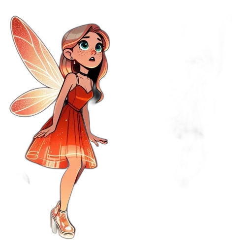 dress, concept art, fantasy art, watercolor transparent PNG cut-out