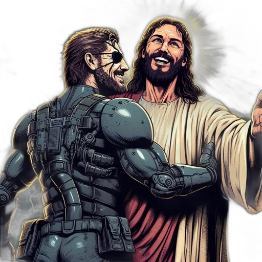 comic book art, concept art, pixel art, picture transparent PNG cut-out