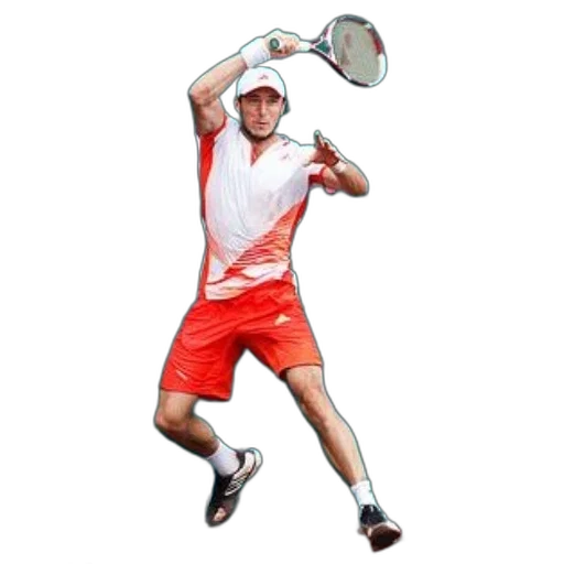 staff, photorealistic, 3d render, tennis transparent PNG cut-out
