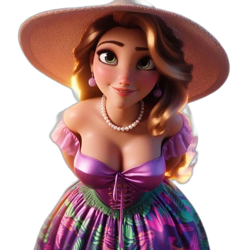 dress, hat, jewelry, crown transparent PNG cut-out