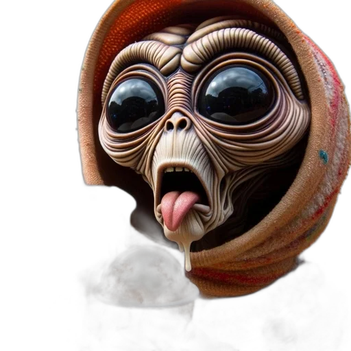 mask, face, creature, robot transparent PNG cut-out