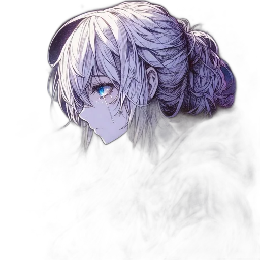 face, creature, mask, hair transparent PNG cut-out
