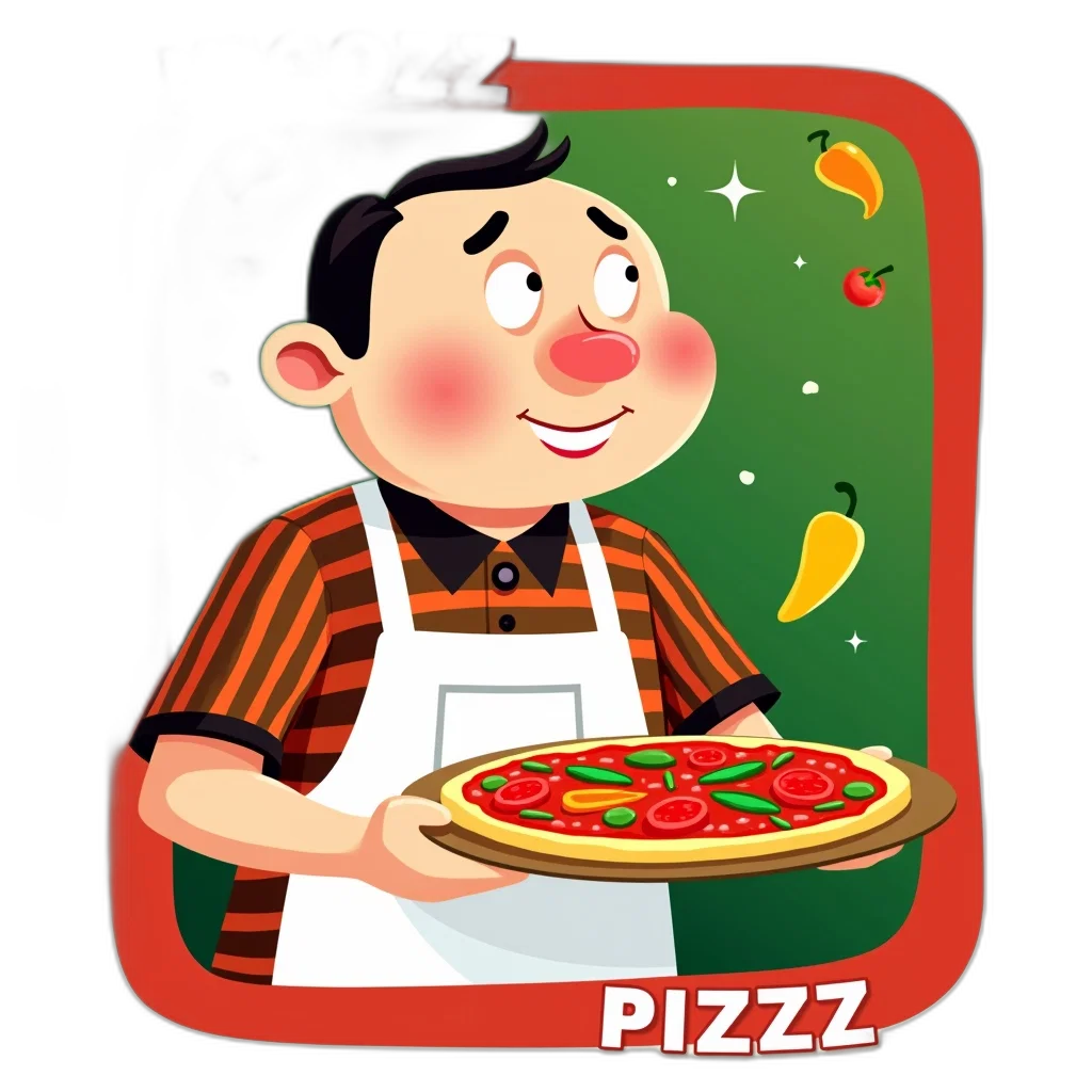 food, pixel art, 3d render, cartoon transparent PNG cut-out