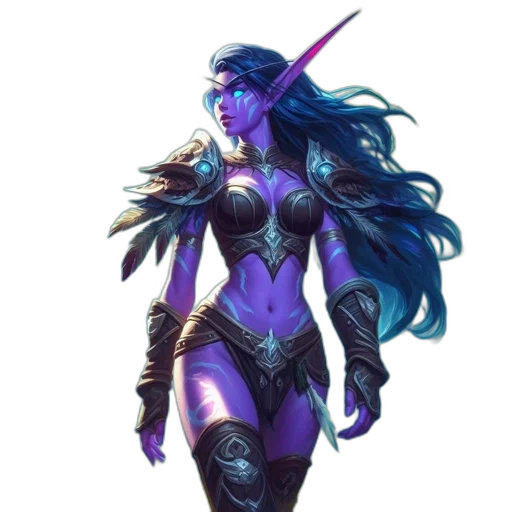 fantasy art, concept art, comic book art, pixel art transparent PNG cut-out
