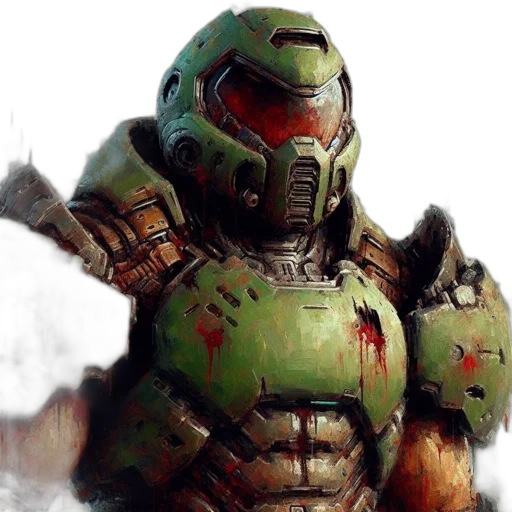 robot, concept art, fantasy art, comic book art transparent PNG cut-out