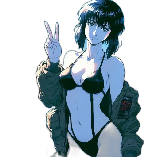 jacket, weapon, robot, dress transparent PNG cut-out