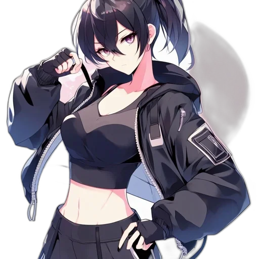 jacket, weapon, sword, staff transparent PNG cut-out