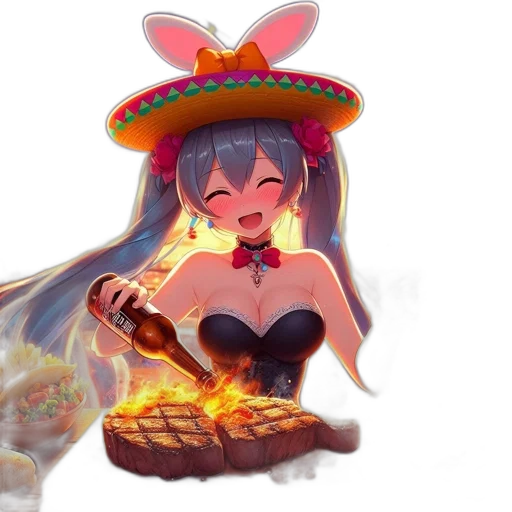 food, weapon, hat, staff transparent PNG cut-out