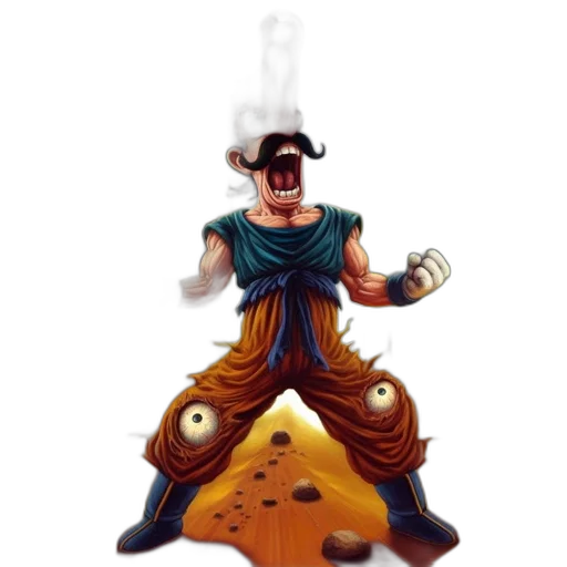 mask, staff, creature, food transparent PNG cut-out