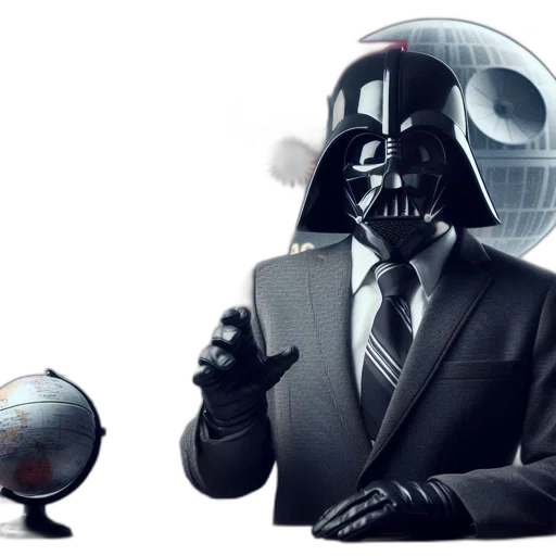 mask, umbrella, concept art, 3d render transparent PNG cut-out