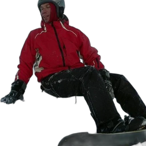 jacket, staff, creature, robot transparent PNG cut-out