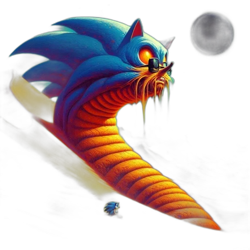 dragon, creature, animal, staff transparent PNG cut-out