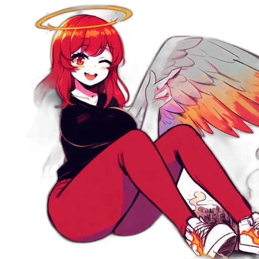 pixel art, anime, concept art, cartoon transparent PNG cut-out