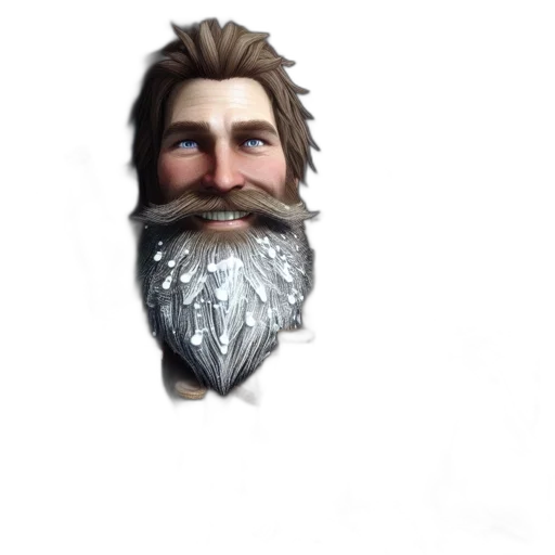 face, staff, mask, creature transparent PNG cut-out